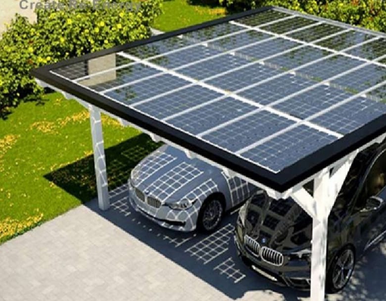 Carport Solar - Proyecto Estacionamiento de energía solar por Eurolatina Energy